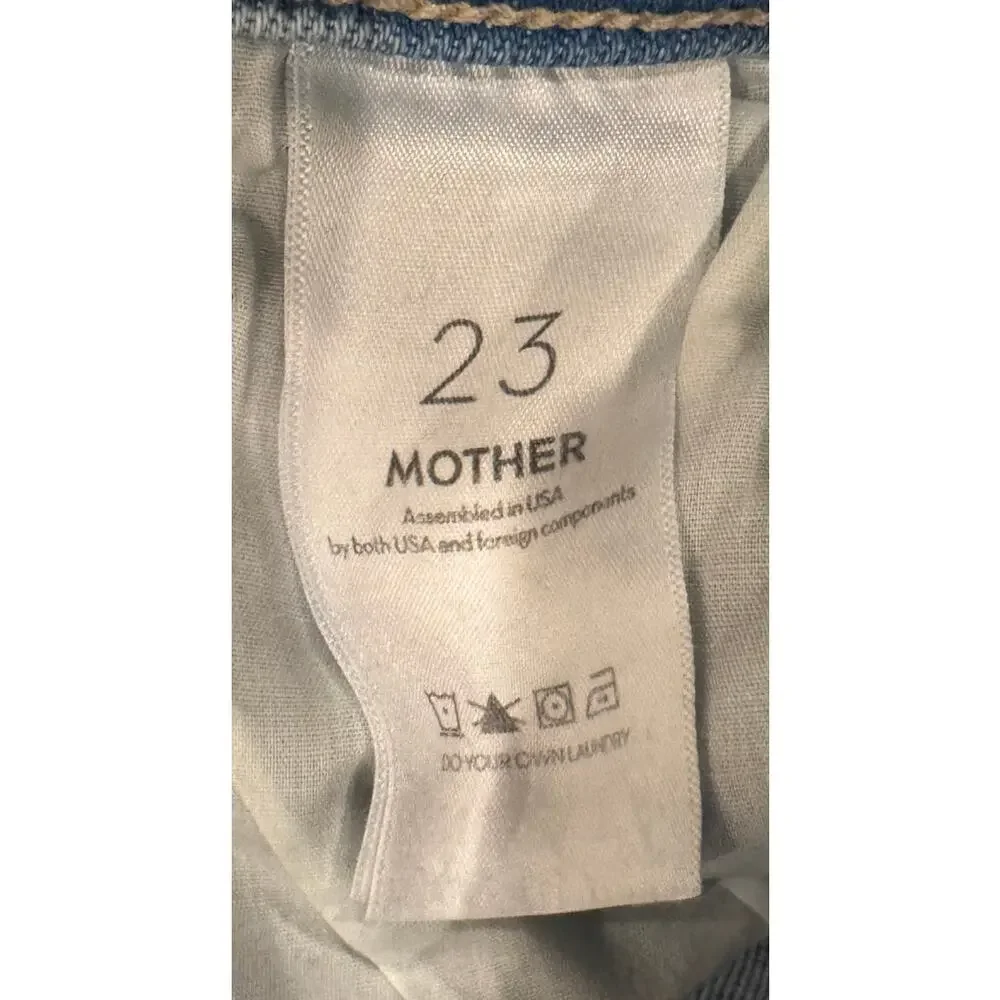 Mother The Hustler Ankle Fray Jeans In Limited Edition Size 23 - Picture 12 of 14